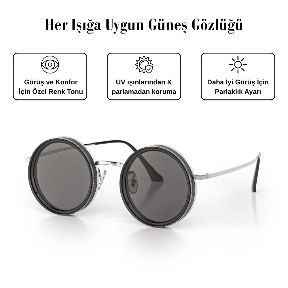 Luce™ Ayarlanabilir Renk Tonlu Güneş Gözlüğü